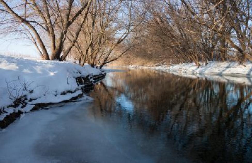 Подъем реки Омь в черте Куйбышева составил 43 см.