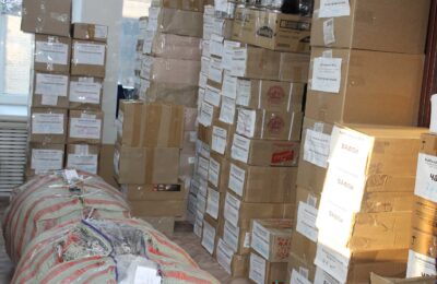 Более тонны гуманитарной помощи собрали жителям Донбасса в Куйбышеве