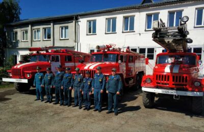 Пожарная часть отмечает 180-летие в Куйбышеве