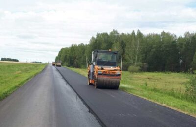 Трассу к семи отдаленным селам ремонтируют в Барабинском районе
