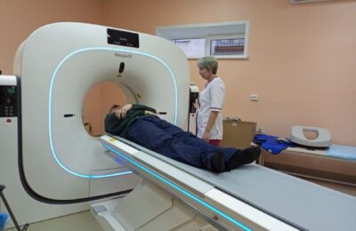 Современный томограф запустили в обновленном рентгеновском отделении Куйбышевской ЦРБ