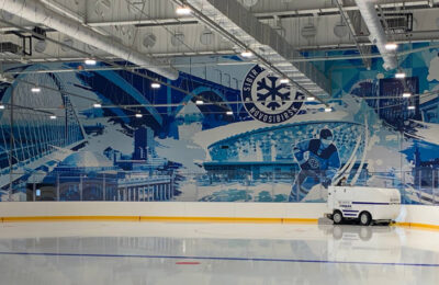 Осмотр и прием помещений новой ледовой арены начали в Новосибирске