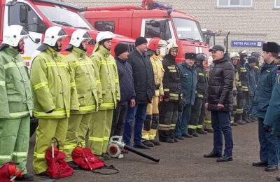 В Куйбышевском районе прошел смотр готовности сил и средств к пожароопасному периоду