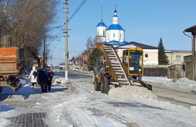 Порядка 20 тысяч тонн снега вывезено с улиц  Куйбышева