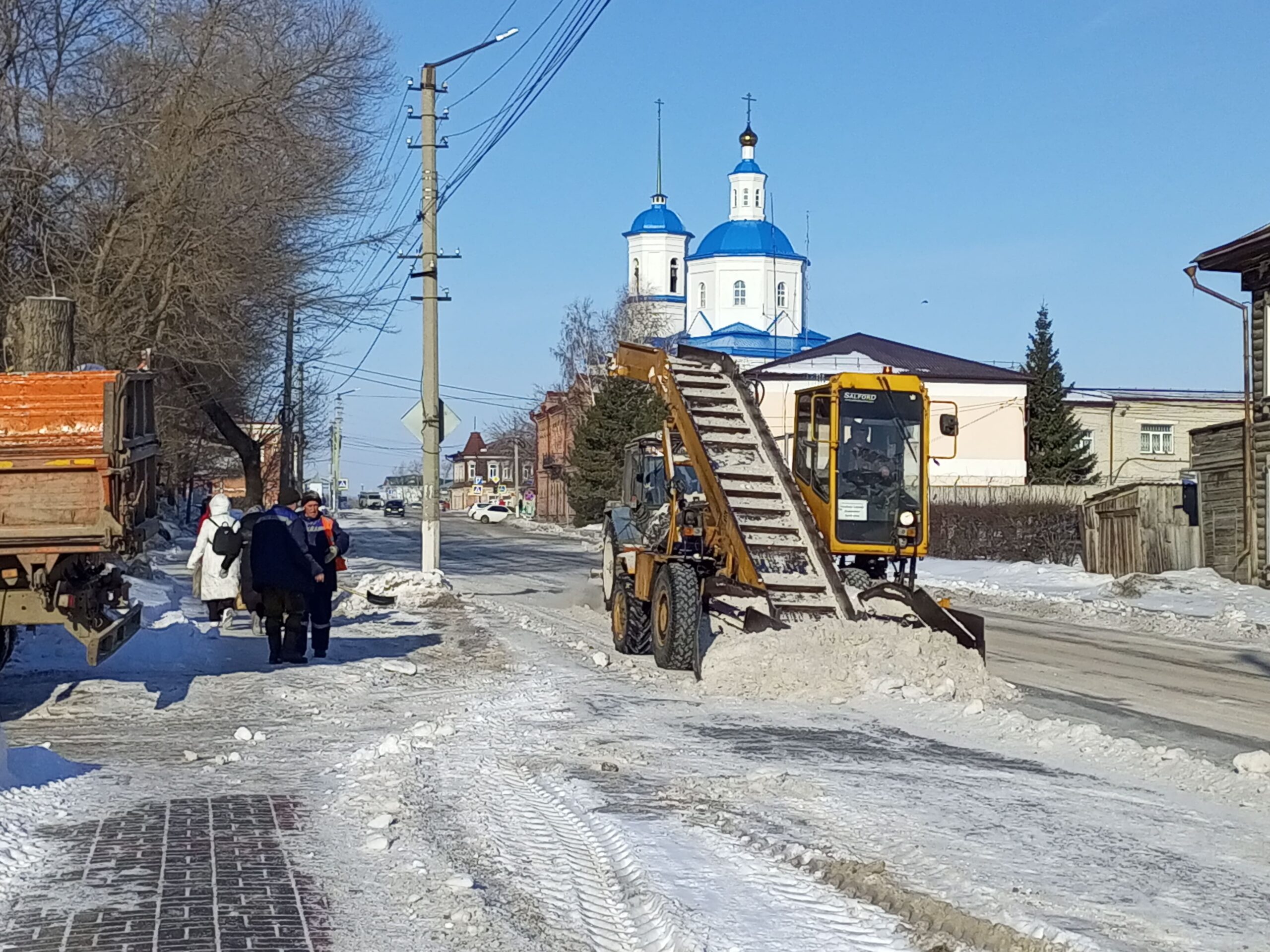 Городская служба дорожного хозяйства Куйбышев Вывоз снега