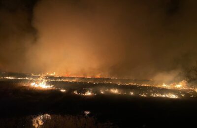 Куйбышевские спасатели совместно пожарными частями продолжают борьбу с пожарами