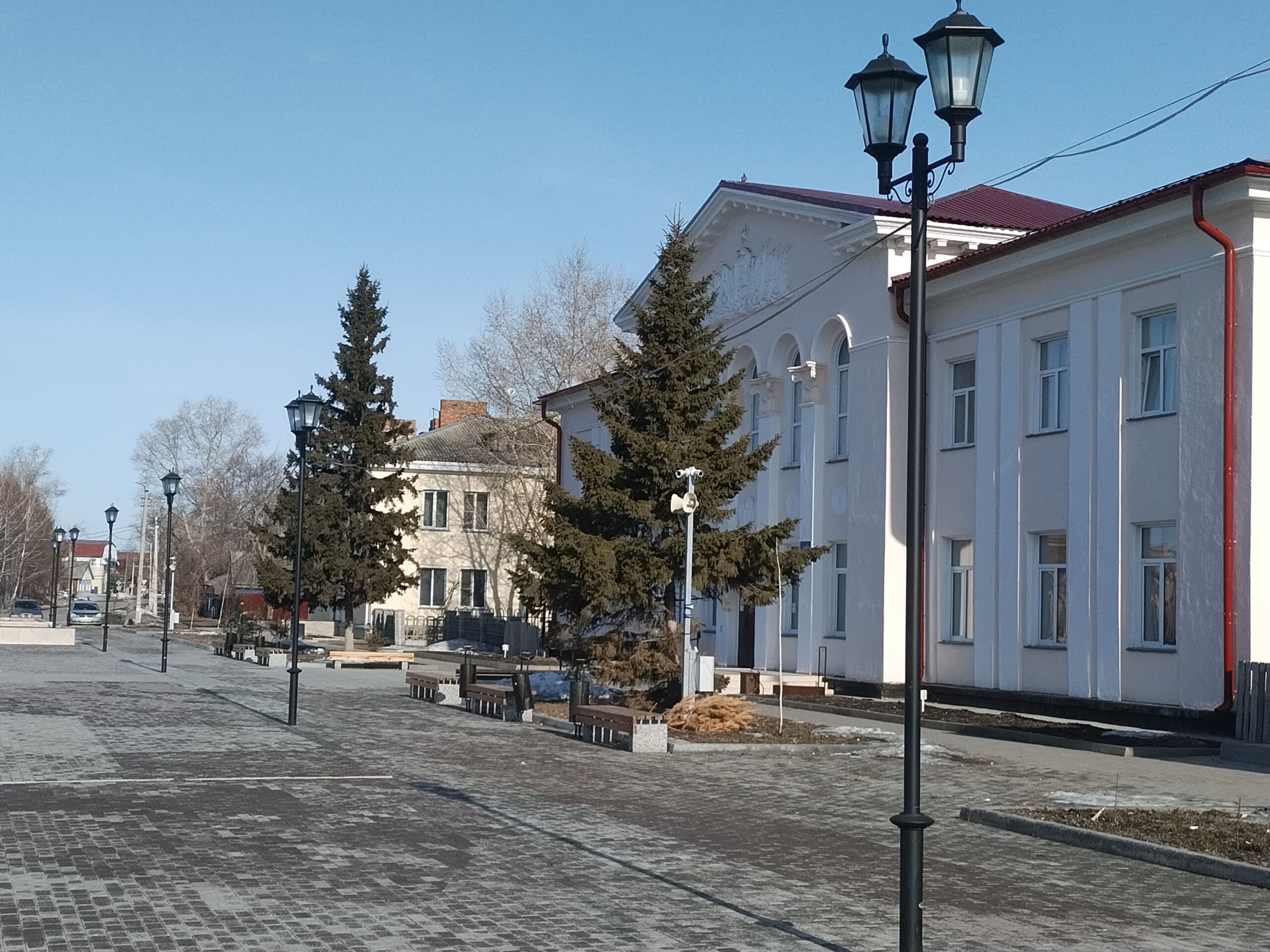 Городская площадь в Куйбышеве