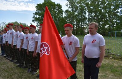 Юнармейскому отряду в Куйбышевском районе присвоено имя кавалера ордена Мужества Беляева Антона
