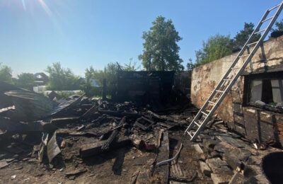 Два пожара произошли в Куйбышеве
