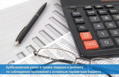 Куйбышевский район вошел в тройку лидеров по соблюдению требований к параметрам бюджета