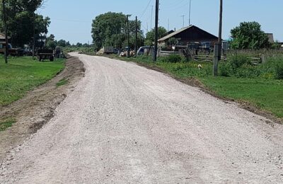 Отремонтировали дорогу в поселке Куйбышевского района