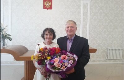 Золотой юбилей семейной жизни отметили супруги Носовы в Куйбышеве
