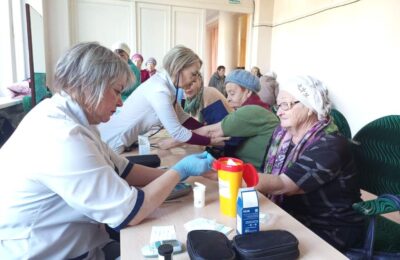 Центр здоровья Куйбышевской ЦРБ участвует в мероприятиях Декады пожилых людей