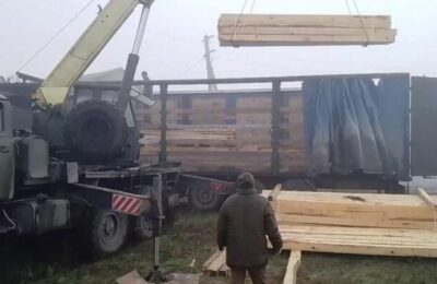 Более двух тысяч кубов древесины отправила Новосибирская область в зону СВО