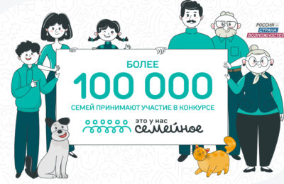 Завершена регистрация на конкурс «Это у нас семейное»: его участниками стали более 100 тысяч команд
