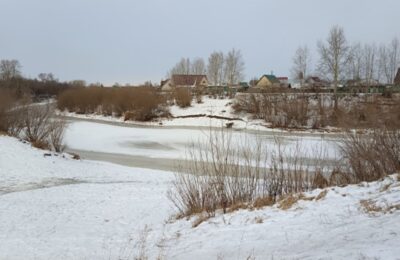 Лёд на реке Омь в Куйбышеве не безопасен для массового скопления людей