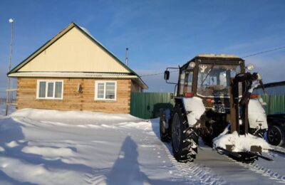 Дом в деревне: для привлечения специалистов АПК в Куйбышевском районе строят жилье