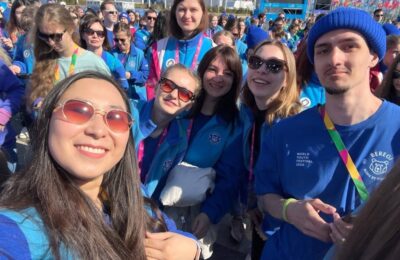 Куйбышевский волонтер участвует в работе Всемирного фестиваля молодежи
