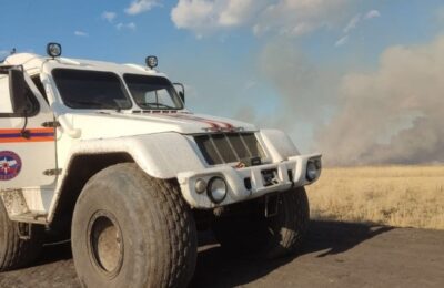 В девяти районах Новосибирской области прогнозируется худшая пожароопасная обстановка