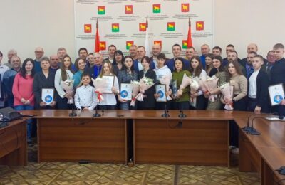 Сборную команду Куйбышевского района поздравил глава Олег Караваев
