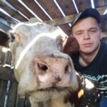 Молодой фермер из Куйбышевского района получил грант и занялся скотоводством