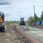 В селе Куйбышевского района ремонтируют дороги