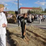 Впервые в Куйбышеве состоялся уличный спектакль