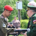 Знаком «Юнармейская доблесть» награждены куйбышевские школьники