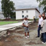 Завершается строительство стадиона в селе Куйбышевского района