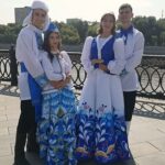 Четыре пары из Новосибирской области вступили в брак на Всероссийском свадебном фестивале