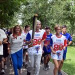 Забег с Факелом Победы прошел в Новосибирской области