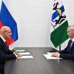 Дмитрий Чернышенко провел рабочую встречу с Андреем Травниковым