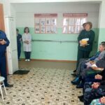 Куйбышевский межрайонный прокурор провел рабочую встречу в отделении милосердия