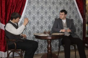 Студенты знакомились с историей дома купца Иродиона Волкова в Куйбышеве