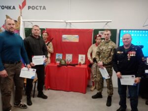 Урок в память о бойцах состоялся в Аул-Бергульской школе Куйбышевского района