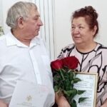 Золотую свадьбу отметили супруги Масуковы в Куйбышеве