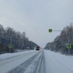 Тысяча специализированных машин ведут очистку дорог в Новосибирской области