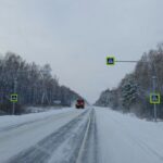В режиме повышенной готовности работают дорожники в Новосибирской области из-за снегопадов
