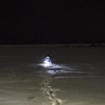 Спасатели вынесли пенсионерку со снежного поля в Новосибирской области