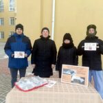 Блокадный хлеб раздавали волонтеры в Куйбышеве