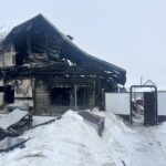 В Куйбышеве сгорел частный дом