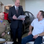 Ключи от новых автомобилей получили два кавалера ордена Мужества в Новосибирской области