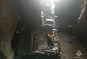 В селе Куйбышевского района на пожаре погиб мужчина