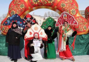 Широкую Масленицу встретили в Куйбышеве