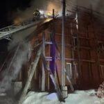 Ребенок пострадал при пожаре в Куйбышеве