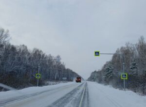 Более 1170 единиц техники заняты на очистке дорог в Новосибирской области