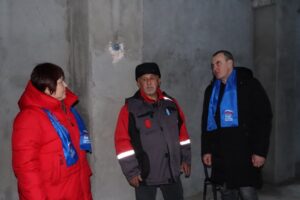 Глава Куйбышевского района Олег Караваев проконтролировал ход капремонта детсада