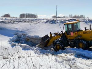 Дорожники Новосибирской области готовят дороги к пропуску весеннего паводка