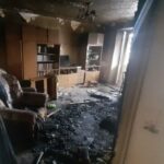 На пожаре в Куйбышеве пострадал мужчина