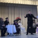 Артисты театральной студии выступили для сельчан Куйбышевского района